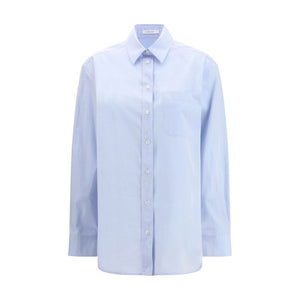 The Row Light Blue Cotton Shirt