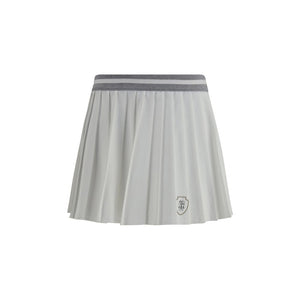 Brunello Cucinelli White Polyester Mini Skirt
