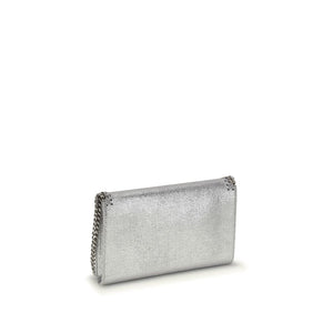 Stella McCartney Silver Polyester Shoulder Bag
