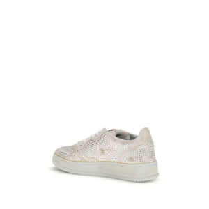 Autry White Rubber Low Top Sneakers