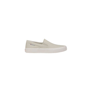 Tommy Hilfiger Jeans Beige Recycled Cotton Slip-On Loafers