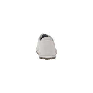 Birkenstock White Leather Slip-On Loafers