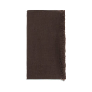 Brunello Cucinelli Brown Cashmere Scarf