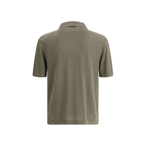 Cruna Green Cotton Polo Shirt