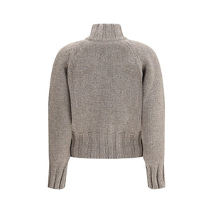 Magda Butrym Beige Cashmere Cardigan