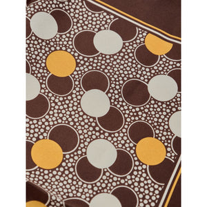 Tom Ford Brown Silk Pocket Square