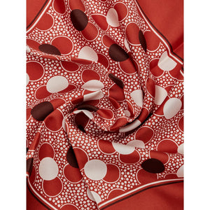 Tom Ford Red Silk Pocket Square