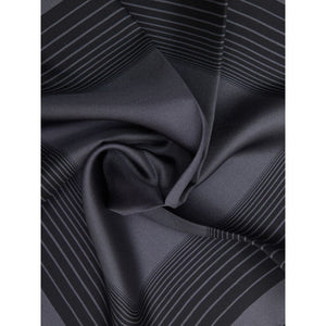 Tom Ford Gray Silk Pocket Square