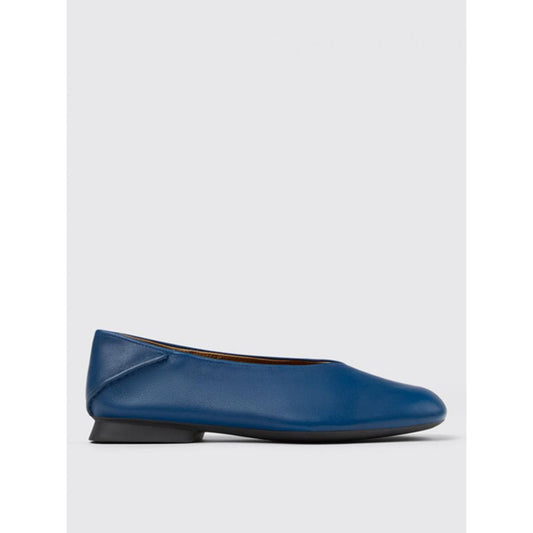Camper Blue Leather Ballet Flats