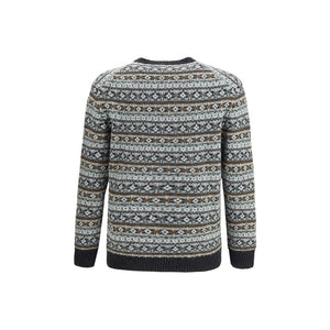 Brooksfield Multicolor Wool Sweatshirt