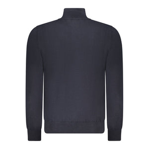 Hugo Boss Blue Cotton Men Sweater
