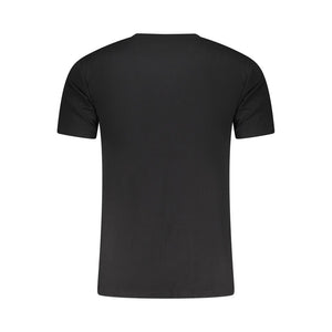 Aeronautica Militare Black Cotton Men Underwear Shirt