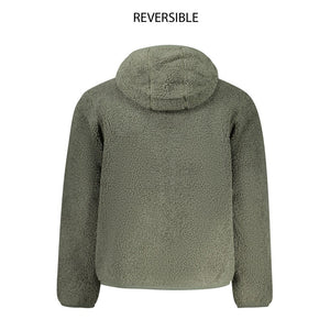 K-WAY Verde Polyester Men's Reversible Jacket