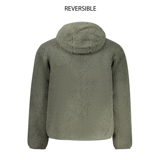 K-WAY Verde Polyester Men's Reversible Jacket