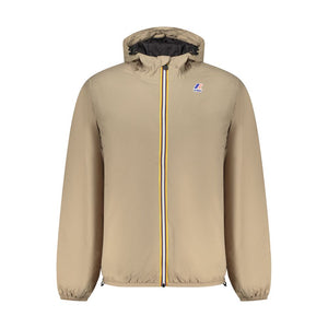 K-WAY Beige Poliammide Men's Jacket
