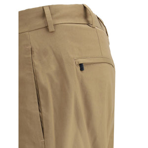 PT Torino Brown Cotton Casual Pants