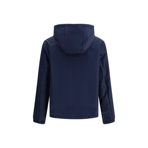 Fendi Blue Polyester Shell Jacket