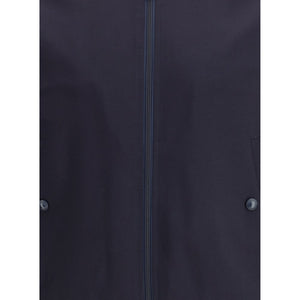 Thom Browne Blue Wool Bomber