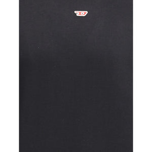 Diesel Black Cotton Sweatshirt