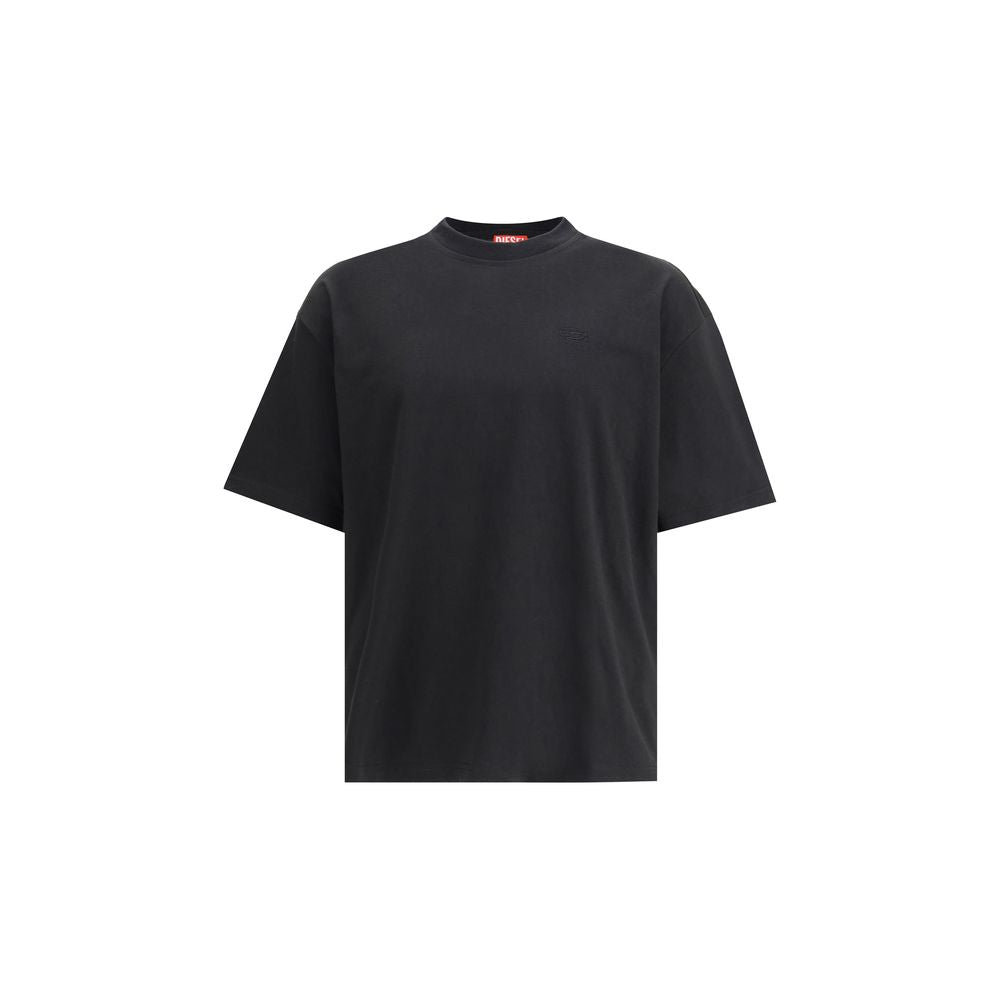 Diesel Black Cotton T-Shirt