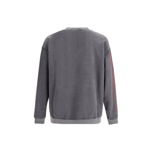Diesel Gray Cotton Sweatshirt