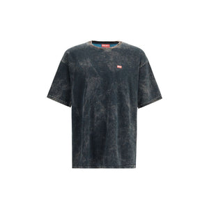 Diesel Black Cotton T-Shirt