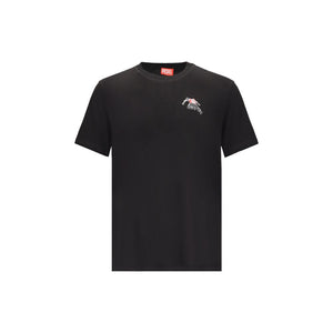 Diesel Black Cotton T-Shirt