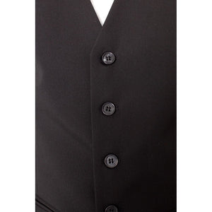 Selected Black Polyester Waistcoat