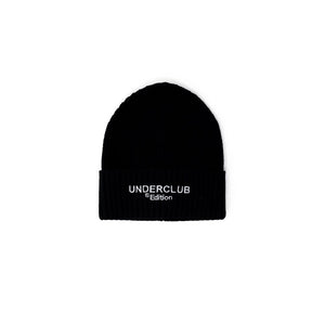 Underclub Black Cotton Cap (Baseball Hat)