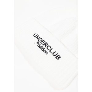 Underclub White Cotton Cap (Baseball Hat)