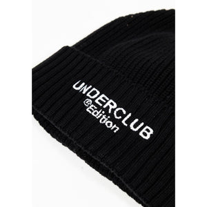 Underclub Black Cotton Cap (Baseball Hat)