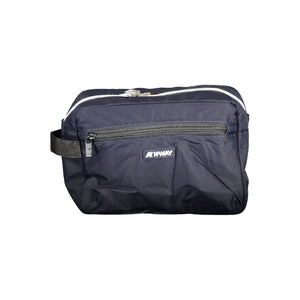 K-WAY Blue Polyester Men Beauty Case