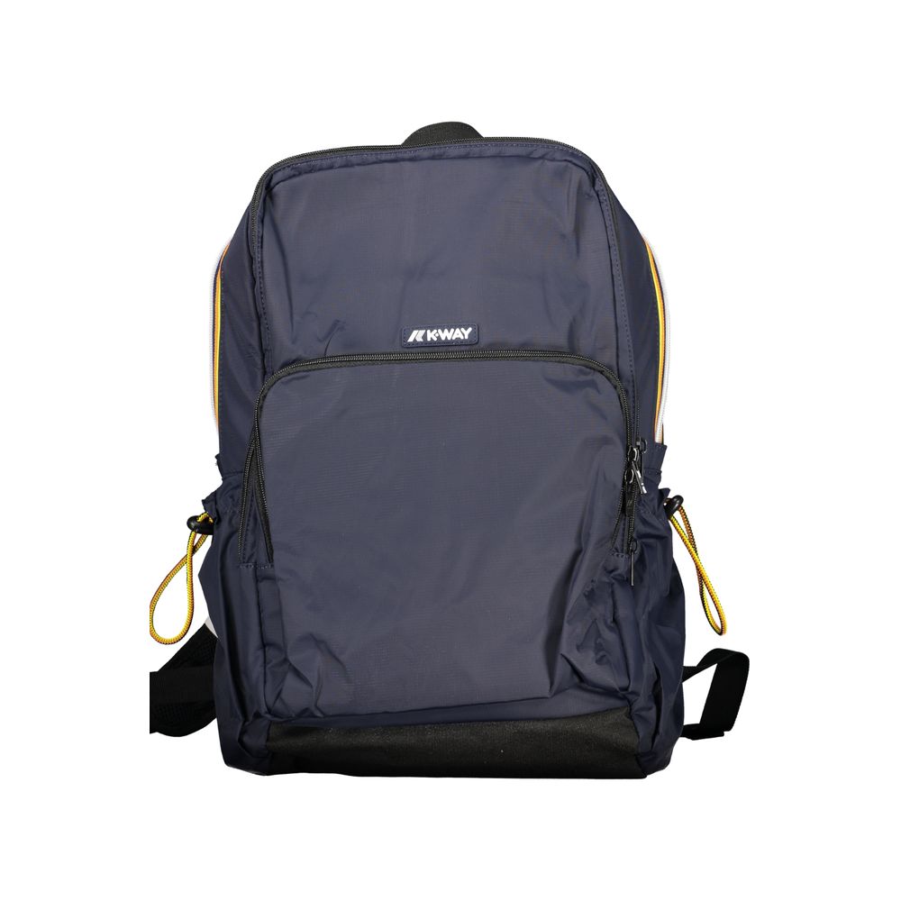 K-WAY Blu Poliammide Men Backpack