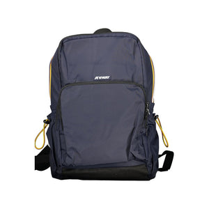 K-WAY Blu Poliammide Men Backpack