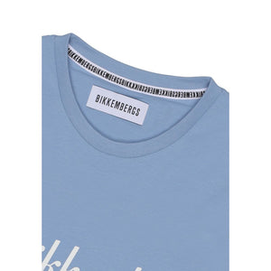 Bikkembergs Blue Cotton T-Shirt