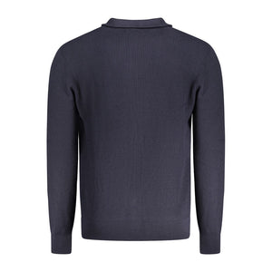 Guess Jeans Blu Cotton Men Cardigan