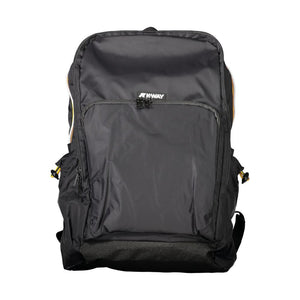 K-WAY Black Poliammide Men Backpack