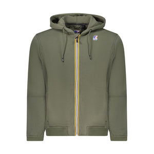 K-WAY Green Cotton Men Sweater
