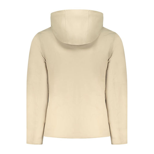 K-WAY Beige Polyester Men Jacket