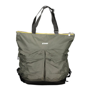 K-WAY Green Polyamide Unisex Backpack