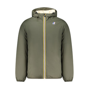 K-WAY Green Polyamide Men Jacket