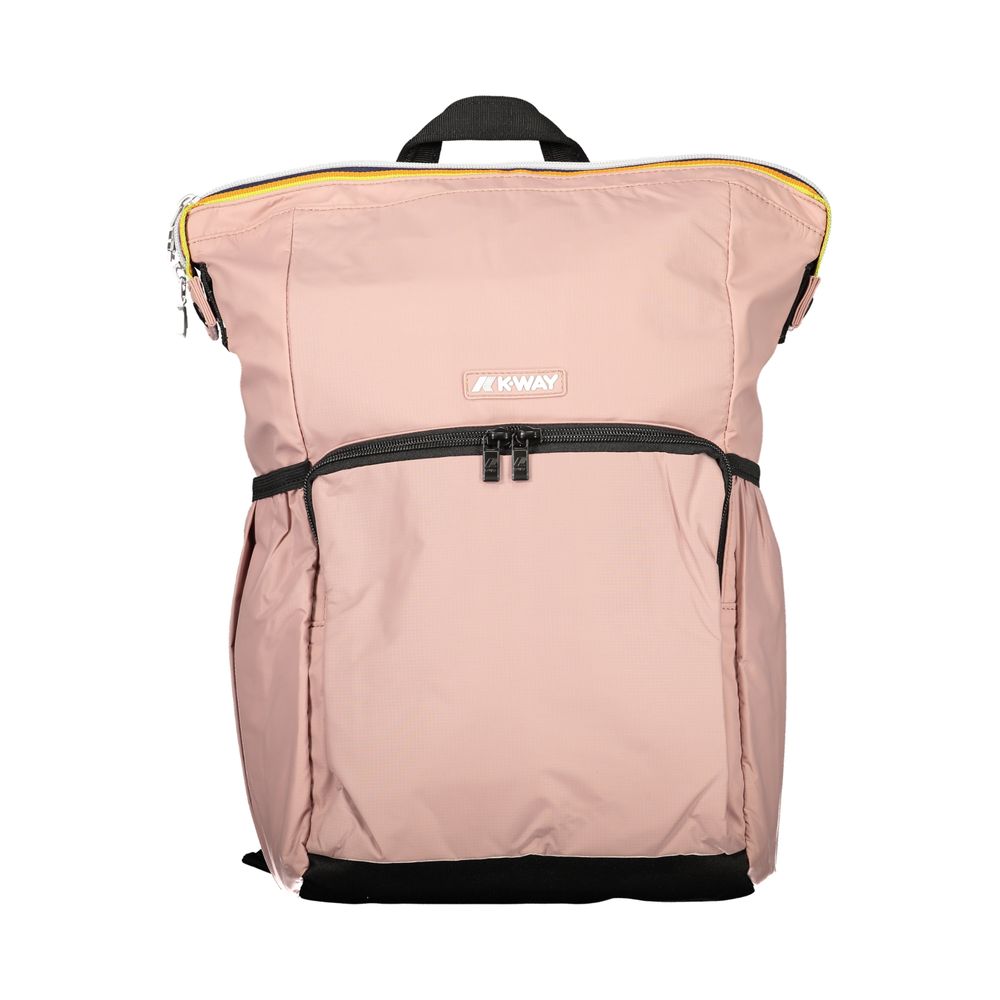 K-WAY Pink Polyamide Unisex Backpack