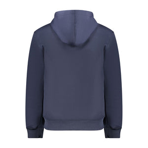 K-WAY Blue Polyester Men Jacket