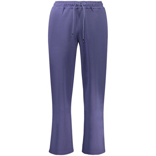 K-WAY Blue Cotton Men Pant
