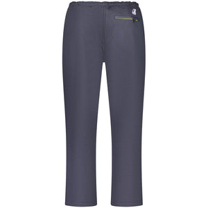 K-WAY Blue Cotton Men Trouser