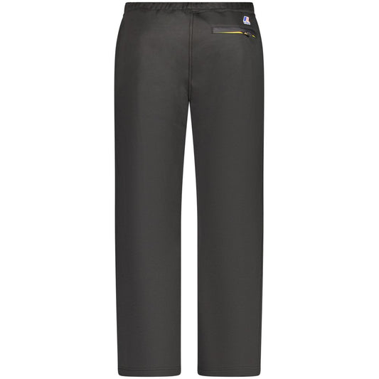 K-WAY Black Cotton Men's Sports Trouser