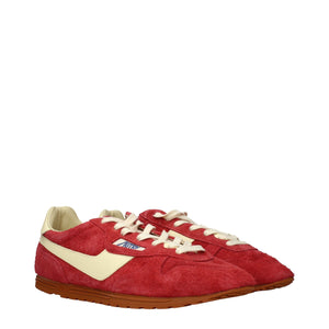 Autry Red Leather Sneakers