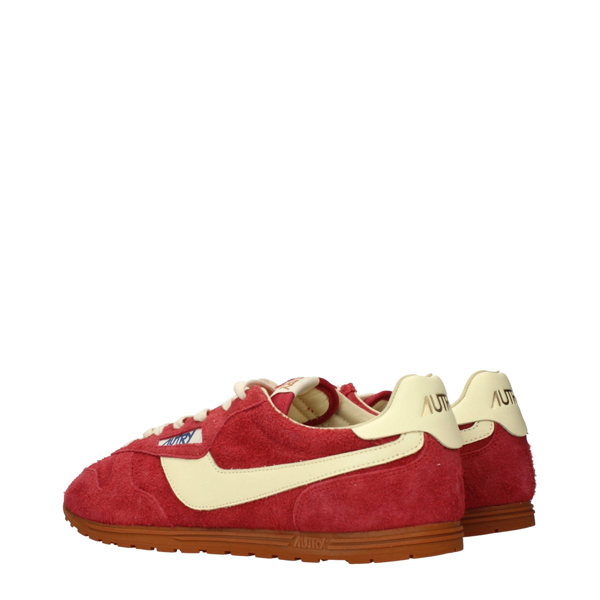 Autry Red Leather Sneakers