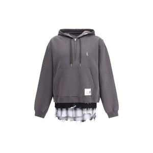 Maison Mihara Yasuhiro Green Cotton Sweatshirt
