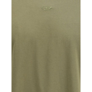 Diesel Green Cotton T-Shirt